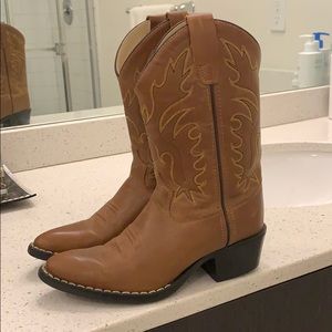Leather Cowgirl Boots